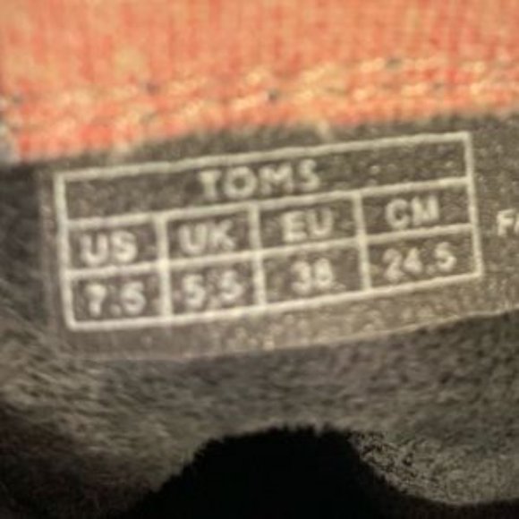 TOMS  Gray/Blue  Castlerock Suede Boots 7.5 - Picture 10 of 11